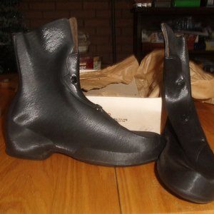 Vintage womens shoes Ball Brand Euclid 2 snap gaiter weather boot fleece Doris